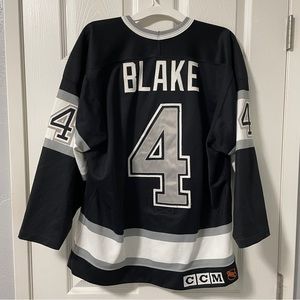 CCM Los Angeles Kings Rob Blake jersey, size M